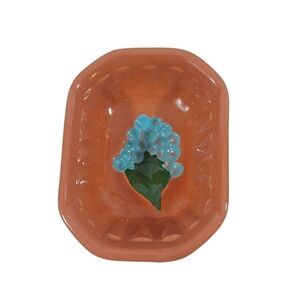 Vintage Stangl Pottery Mini Dish Bowl Jello Mold Fruit Grapes